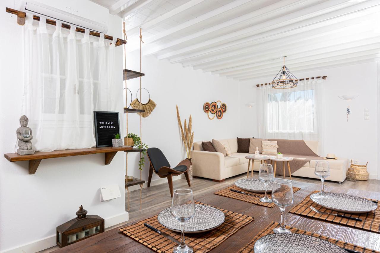 Ferienwohnung Whitelist Loft In Mykonos Town Megali Ammos  Exterior foto